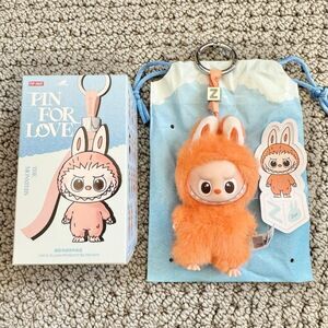 💗 Authentic POP MART THE MONSTERS Pin For Love Orange Mini Labubu Z – US Ship